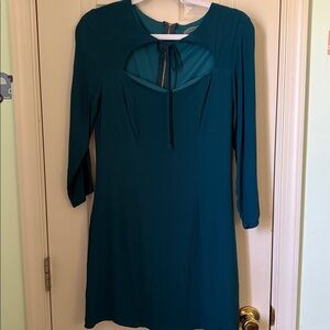 Nasty Gal Blue Long Sleeve Dress